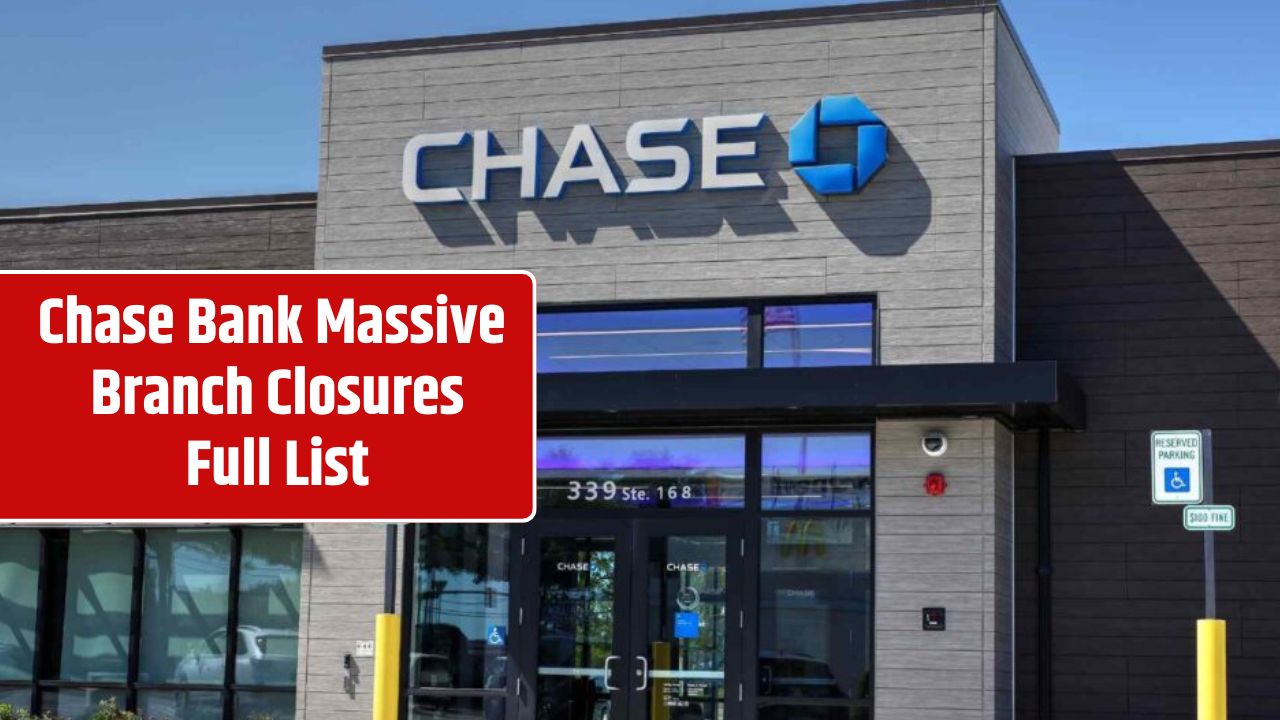 Chase Bank Massive Branch Closures Full List